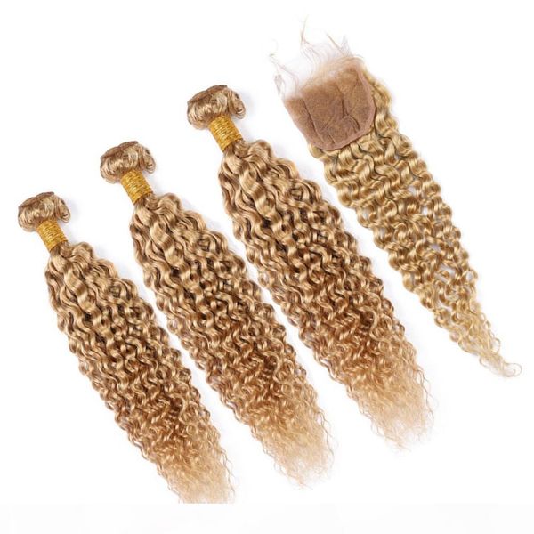 3bundles honey blonde кудрявый curly человеческих волос с закрытием # 27 светло-коричневый kinkys курчавый бразильский виргинский ткет волос, Black;brown
3bundles honey blonde кудрявый curly человеческих волос с закрытием # 27 светло-коричневый kinkys курчавый бразильский виргинский ткет волос, Black;brown