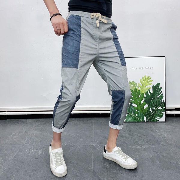 patchwork casual pants men's stitching trend social men's pants summer joggers hosen herren pantalon homme streetwear hip hop1, Black
patchwork casual pants men's stitching trend social men's pants summer joggers hosen herren pantalon homme streetwear hip hop1, Black