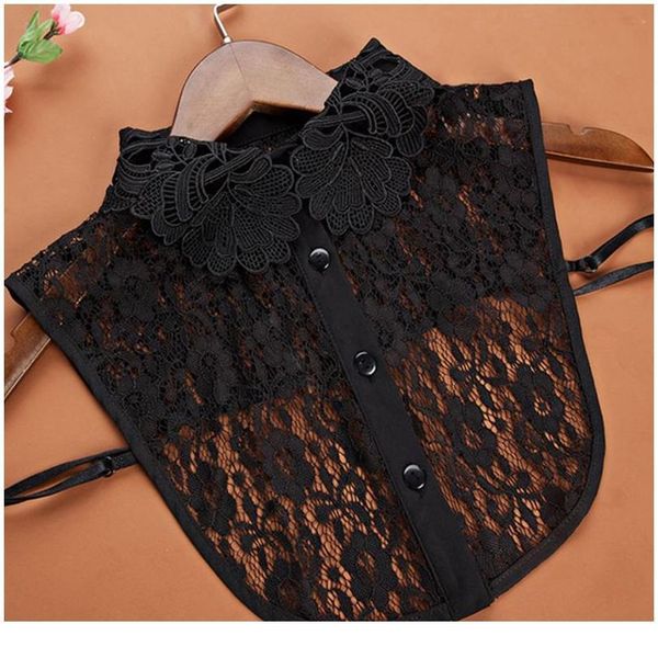 women blouse sweater round neck fake false collar detachable sheer embroidered floral lace tie button apparel ad jllbrj, Blue;red
women blouse sweater round neck fake false collar detachable sheer embroidered floral lace tie button apparel ad jllbrj, Blue;red