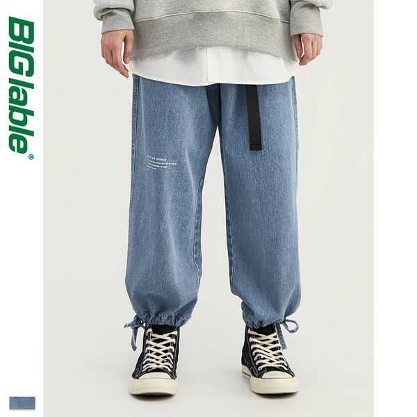 big lable 2019 aw mens relaxed mens ankle-tied jeans in blue men loose fit straight ankle-tied jeans streetwear 93388w q0105, Black;white
big lable 2019 aw mens relaxed mens ankle-tied jeans in blue men loose fit straight ankle-tied jeans streetwear 93388w q0105, Black;white