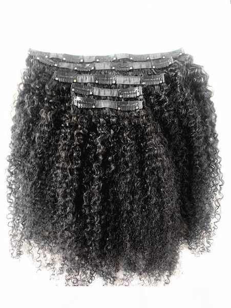 brazilian human virgin remy hair kinky curly clip in hair weft soft double drawn hair extensions unprocessed natural black color with cloth, Black;brown
brazilian human virgin remy hair kinky curly clip in hair weft soft double drawn hair extensions unprocessed natural black color with cloth, Black;brown