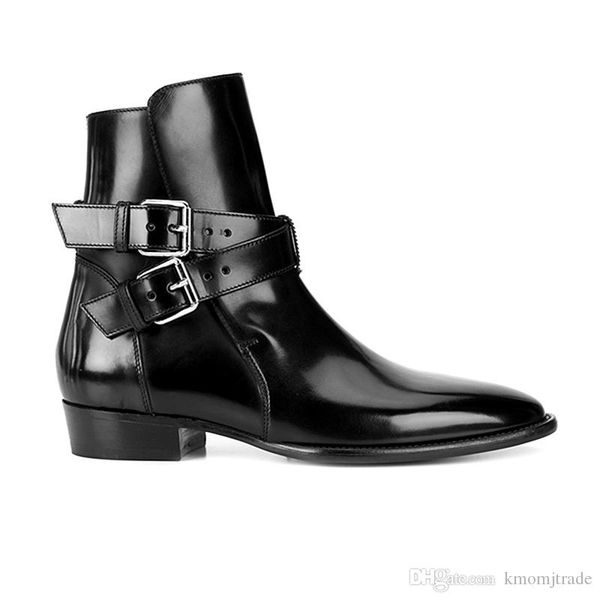 человек slp boots kanye west paris slp патентный buckled ботильоны из натуральной кожи замши ручной работы мартин сапоги обувь, Black
человек slp boots kanye west paris slp патентный buckled ботильоны из натуральной кожи замши ручной работы мартин сапоги обувь, Black