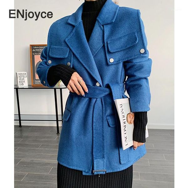women winter fashion blue cashmere wool coat ladies british thicken outwear jacket warm luxury overcoat with belt1, Black
women winter fashion blue cashmere wool coat ladies british thicken outwear jacket warm luxury overcoat with belt1, Black