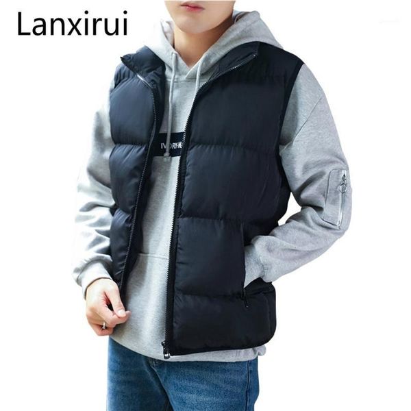 plus size winter men vest new brand men mandarin collar vest male fashion cotton -padded waistcoat jacket and coat warm1, Black;white
plus size winter men vest new brand men mandarin collar vest male fashion cotton -padded waistcoat jacket and coat warm1, Black;white