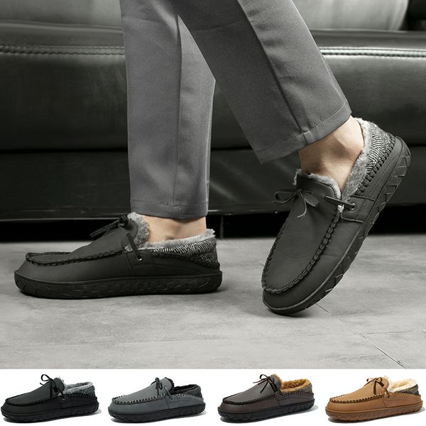 designer shoes plush slippers moccasins for mens indoor outdoor casual loafers winter bedroom house shoes men non-slip footwear, Black
designer shoes plush slippers moccasins for mens indoor outdoor casual loafers winter bedroom house shoes men non-slip footwear, Black