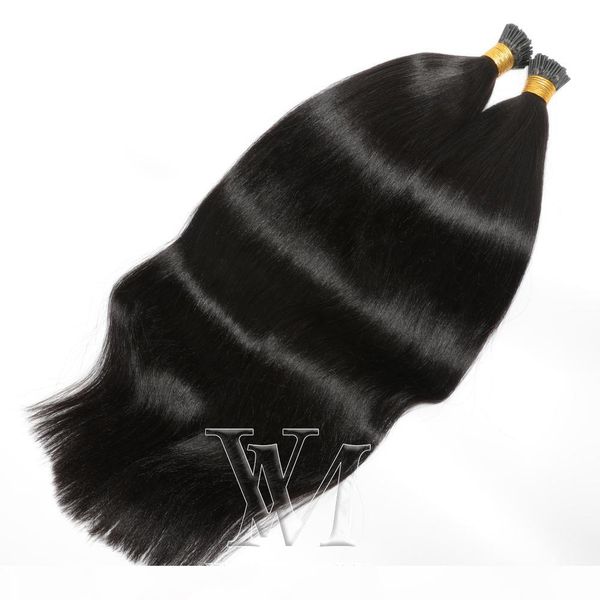 vmae yaki european hair prebonded hair extensions 1g strand 100g yaki natural straight keratin double drawn i tip human hair extension, Black
vmae yaki european hair prebonded hair extensions 1g strand 100g yaki natural straight keratin double drawn i tip human hair extension, Black