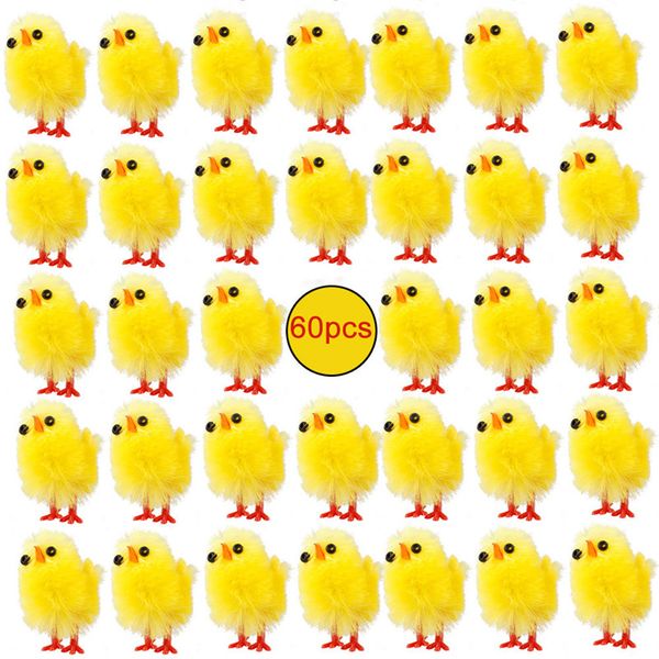 60pcs/set simulation mini chicks yellow easter cute baby chicks kids gift toy spring home easter party ornament
60pcs/set simulation mini chicks yellow easter cute baby chicks kids gift toy spring home easter party ornament