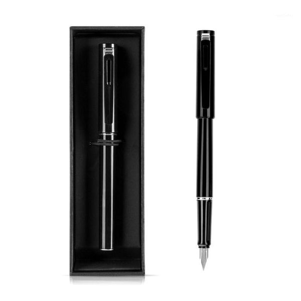 fountain pens deli plastic black white stainless steel nib student practice writing stationery ink with gift box1
fountain pens deli plastic black white stainless steel nib student practice writing stationery ink with gift box1