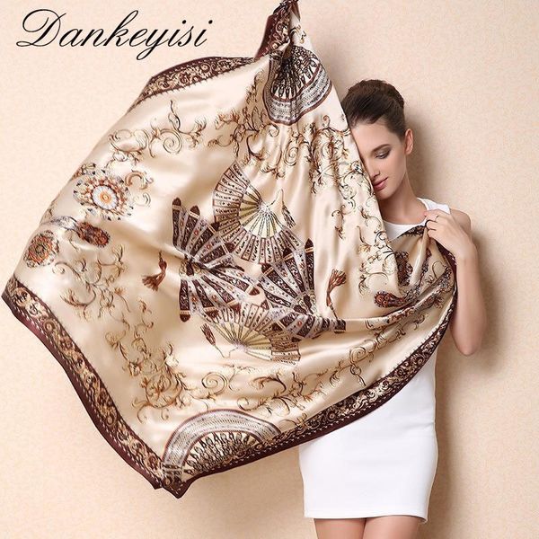 dankeyisi women mulberry silk beach cover-ups big square scarf spring autumn female genuine silk scarves printed summer shawls y201024, Blue;gray
dankeyisi women mulberry silk beach cover-ups big square scarf spring autumn female genuine silk scarves printed summer shawls y201024, Blue;gray
