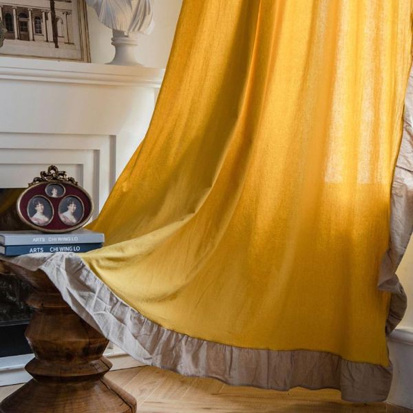 curtain & drapes modern ruffle curtains cotton semi blackout finished for living room french window door
curtain & drapes modern ruffle curtains cotton semi blackout finished for living room french window door