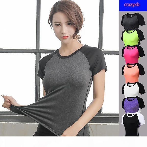 women yoga tank short sleeve fitness yoga shirts quick dry athletic running sports vest workout t shirt, White
women yoga tank short sleeve fitness yoga shirts quick dry athletic running sports vest workout t shirt, White