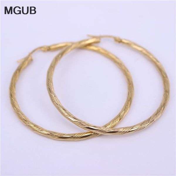 hoop & huggie mgub stainless steel gold color 3mm round wire 53mm size large earrings fashionable women year's gift customizable lh511, Golden;silver
hoop & huggie mgub stainless steel gold color 3mm round wire 53mm size large earrings fashionable women year's gift customizable lh511, Golden;silver