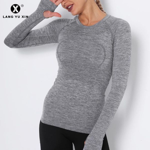 ladies long sleeve yoga fitness running t-shirt long sleeve thumb hole gym sweatshirt sweat absorbent tight tracksuit, Gray;blue
ladies long sleeve yoga fitness running t-shirt long sleeve thumb hole gym sweatshirt sweat absorbent tight tracksuit, Gray;blue