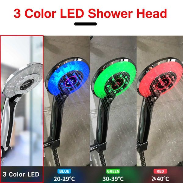 digital lcd display adjustable 3 mode 3 color led plating shower head light temperature sensor bath sprinkler bathroom 1011
digital lcd display adjustable 3 mode 3 color led plating shower head light temperature sensor bath sprinkler bathroom 1011