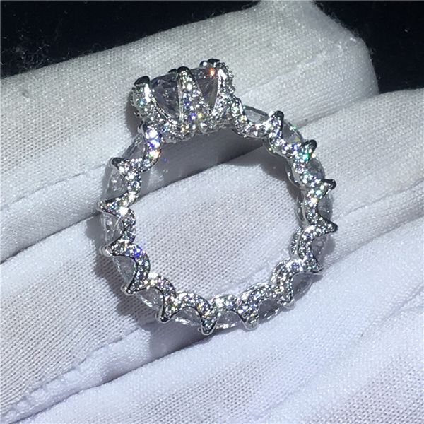 diamond promise women wedding bridal ring for lover's gift unique vintage jewelry 925 sterling silver big round cut white z cz, Slivery;golden
diamond promise women wedding bridal ring for lover's gift unique vintage jewelry 925 sterling silver big round cut white z cz, Slivery;golden
