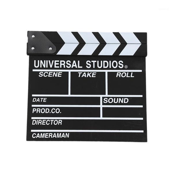 lighting & studio accessories 12x11 inch /30cm x 27cm wooden director's film movie slateboard clapper board1
lighting & studio accessories 12x11 inch /30cm x 27cm wooden director's film movie slateboard clapper board1