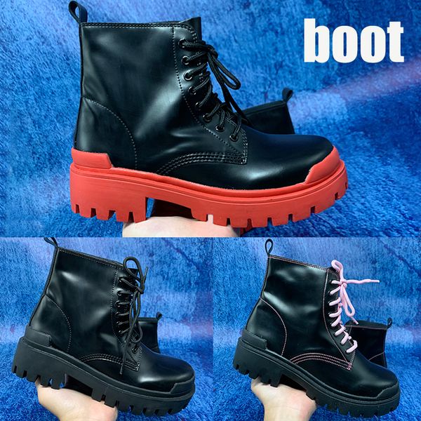 2020 new paris strike lace up martin women boots triple black red pink fashion womens booties boot eur 35-40 
2020 new paris strike lace up martin women boots triple black red pink fashion womens booties boot eur 35-40