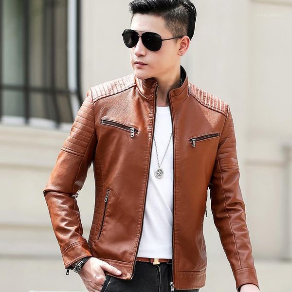 men's jackets plus size pu leather jacket coat men`s windbreaker long sleeve zipper pocket slim black khaki motorcyle biker stand turtl, Black;brown
men's jackets plus size pu leather jacket coat men`s windbreaker long sleeve zipper pocket slim black khaki motorcyle biker stand turtl, Black;brown