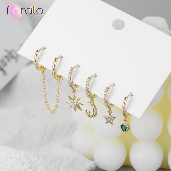 hoop & huggie 1 set 925 silver korean star long tassel earrings asymmetric geometric ear line for women a30, Golden;silver
hoop & huggie 1 set 925 silver korean star long tassel earrings asymmetric geometric ear line for women a30, Golden;silver
