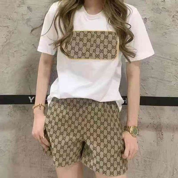 2022 factory wholesale new casual fashion sportswear short sleeve shorts loose korean version, Gray 
2022 factory wholesale new casual fashion sportswear short sleeve shorts loose korean version, Gray