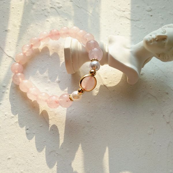 hand korean sweet fashion simple pink girl students versatile beaded handmade handmadehandmade beads elastic pink crystal bracelet xrlqc xrl, Golden;silver
hand korean sweet fashion simple pink girl students versatile beaded handmade handmadehandmade beads elastic pink crystal bracelet xrlqc xrl, Golden;silver