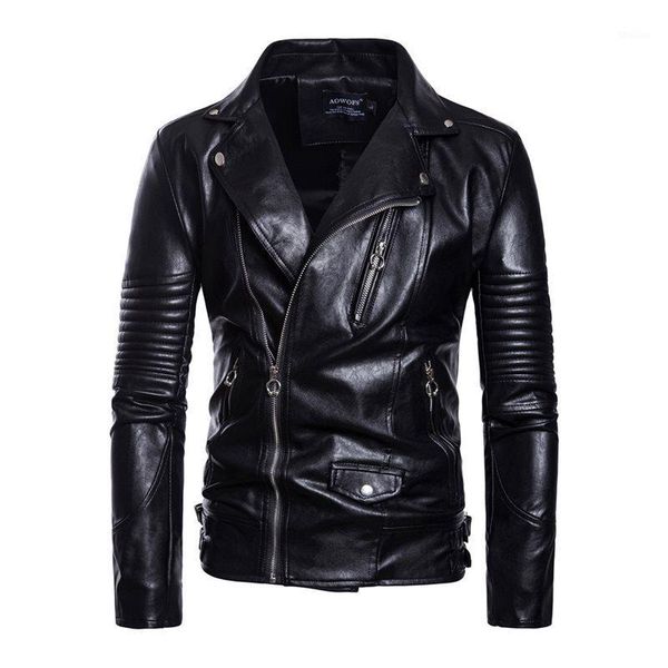 men's jackets 2021 fall casual plus size 5xl streetwear black gothic men slim pu lapel pleated pocket plain goth overcoats mens coats1, Black;brown
men's jackets 2021 fall casual plus size 5xl streetwear black gothic men slim pu lapel pleated pocket plain goth overcoats mens coats1, Black;brown