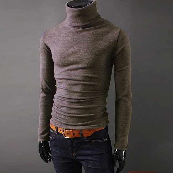 brand mens high collar t-shirt men t shirt long sleeve casual sweater slim tshirt kg-8, White;black
brand mens high collar t-shirt men t shirt long sleeve casual sweater slim tshirt kg-8, White;black