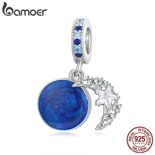 bamoer 925 sterling romantic night sky charm for original silver plated platinum bracelet fine jewelry diy bangle bsc331 q1219, Bronze;silver
bamoer 925 sterling romantic night sky charm for original silver plated platinum bracelet fine jewelry diy bangle bsc331 q1219, Bronze;silver