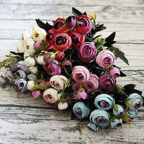 decorative flowers & wreaths 9heads small silk artificial peony flores fleur artificielles camellia for home christmas decoration fake flowe
decorative flowers & wreaths 9heads small silk artificial peony flores fleur artificielles camellia for home christmas decoration fake flowe