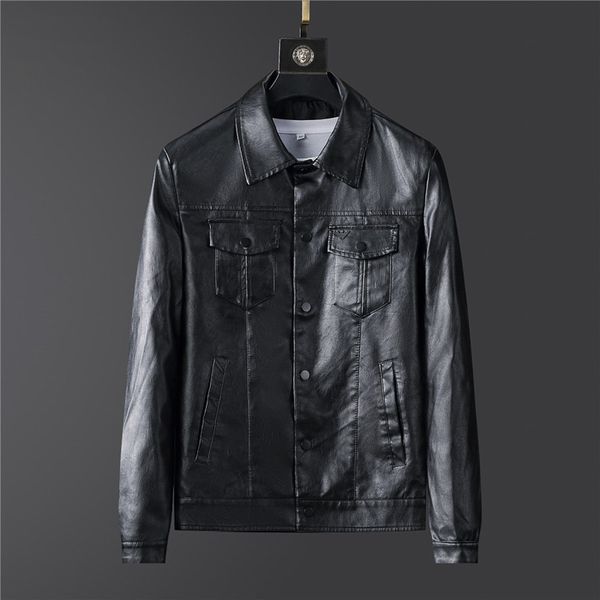 20 new faux leather jackets men's zipper slim dress hip-hop casual designer motorcycle jacket black bomber jacket men fashion luxury wo
20 new faux leather jackets men's zipper slim dress hip-hop casual designer motorcycle jacket black bomber jacket men fashion luxury wo