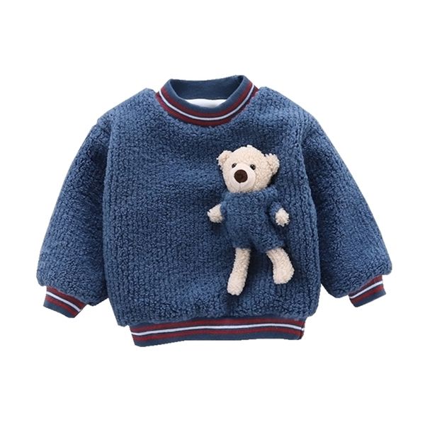 new autumn winter children fashion clothes kids boys girls cartoon sweater baby toddler thick cotton clothing infant casual coat 201128, Blue
new autumn winter children fashion clothes kids boys girls cartoon sweater baby toddler thick cotton clothing infant casual coat 201128, Blue
