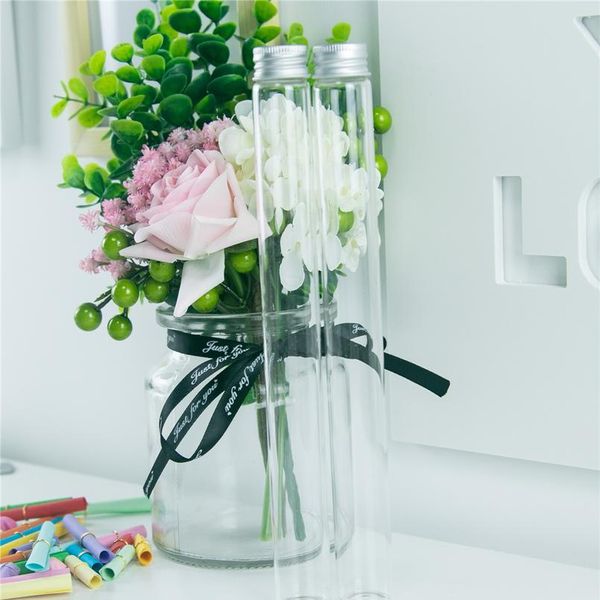 25x230mm empty glass bottles with screw aluminum cap long glass glycyrrhiza sweets honey bottle vials stand 90ml vase ja bbyluv
25x230mm empty glass bottles with screw aluminum cap long glass glycyrrhiza sweets honey bottle vials stand 90ml vase ja bbyluv