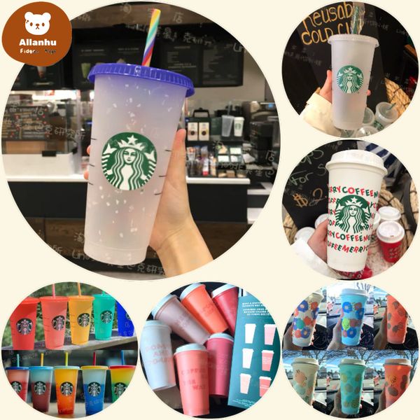 24oz/710ml plastic mugs tumbler mermaid goddess color change reusable clear drinking flat bottom pillar shape lid straw cups
24oz/710ml plastic mugs tumbler mermaid goddess color change reusable clear drinking flat bottom pillar shape lid straw cups