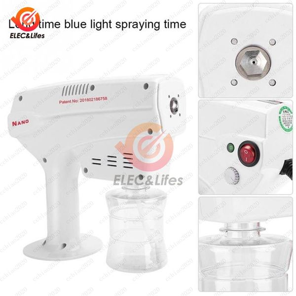 dhl portable blue nano fair sprayer blue nano spray pun high power disinfection spray gun ac 110-240v 1200w 260 мл бесплатная доставка
dhl portable blue nano fair sprayer blue nano spray pun high power disinfection spray gun ac 110-240v 1200w 260 мл бесплатная доставка
