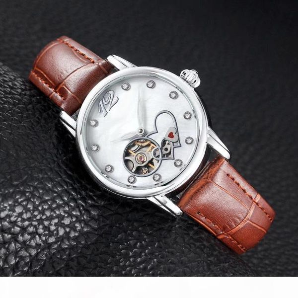 dress women watches fashion flywheel love heart rhinestone dial mechanical automatic female wrist watch for ladies valentine gift, Slivery;brown
dress women watches fashion flywheel love heart rhinestone dial mechanical automatic female wrist watch for ladies valentine gift, Slivery;brown