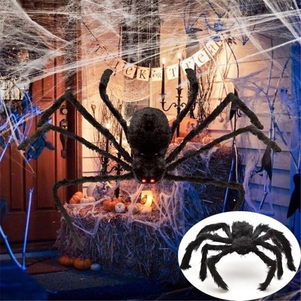 2020 new halloween hanging decoration giant spider house haunted outdoor yard halloween spider decor party supplies
2020 new halloween hanging decoration giant spider house haunted outdoor yard halloween spider decor party supplies