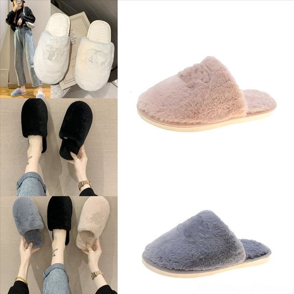 lbuxq new fashion women's plush winter slippers cotton slippers casual slippers, Black
lbuxq new fashion women's plush winter slippers cotton slippers casual slippers, Black