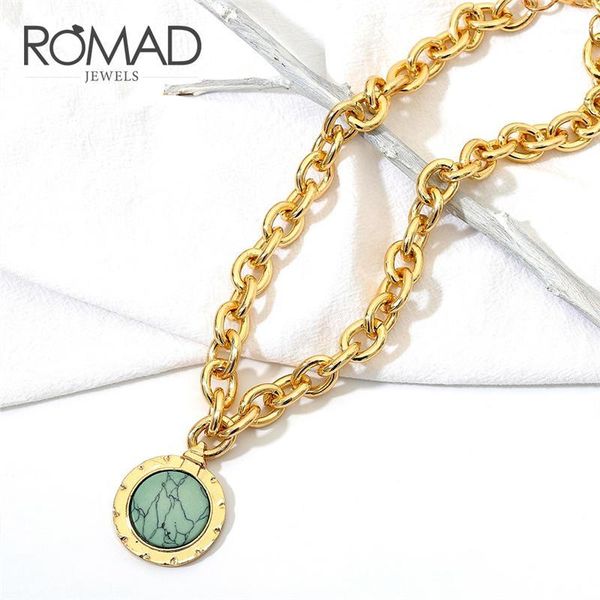 romad large round circle statement nature stone pendant necklace vintage pendants choker necklace collar femme jewelry 2020 r41, Silver
romad large round circle statement nature stone pendant necklace vintage pendants choker necklace collar femme jewelry 2020 r41, Silver