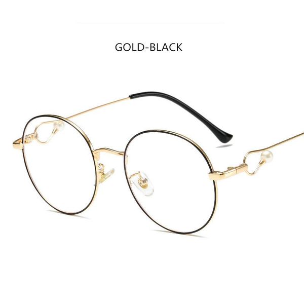 fashion sunglasses frames pearl round glasses frame blue light for women luxury transparent eyeglasses computer optical clear, Black
fashion sunglasses frames pearl round glasses frame blue light for women luxury transparent eyeglasses computer optical clear, Black