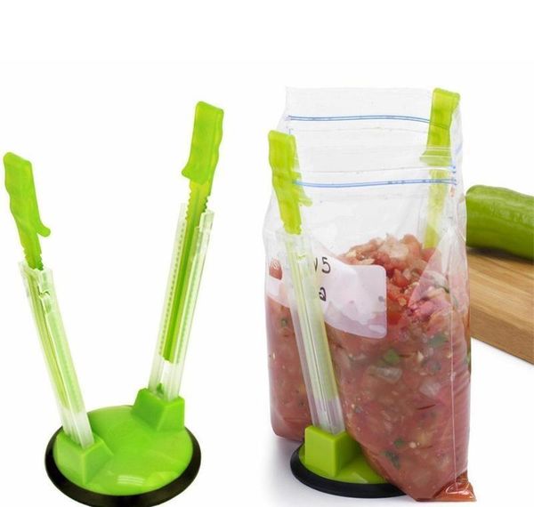 hands baggy rack plastic baggy opener rack clip food storage bag holder stand machine kitchen tools
hands baggy rack plastic baggy opener rack clip food storage bag holder stand machine kitchen tools