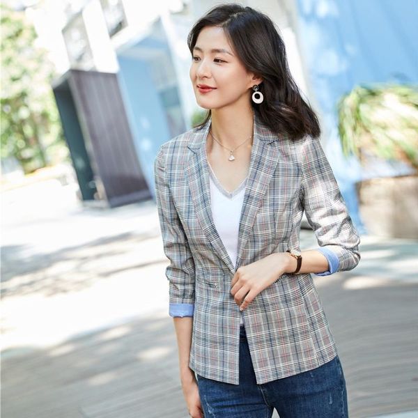 women's suits & blazers fashion ladies casual blazer women outerwear jackets female blaser work clothes, White;black
women's suits & blazers fashion ladies casual blazer women outerwear jackets female blaser work clothes, White;black