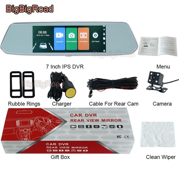 bigbigroad for 103 106 107 108 205 206 207 208 2008 301 306 307 car dvr dashcam 7 inch ips touch screen rear view mirror
bigbigroad for 103 106 107 108 205 206 207 208 2008 301 306 307 car dvr dashcam 7 inch ips touch screen rear view mirror