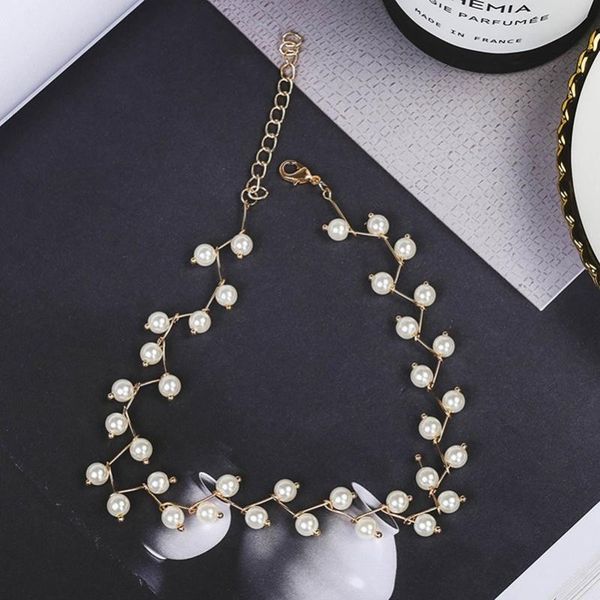 chokers brief fashion elegance statement necklace white simulated pearl beads choker for women kolye collier femme, Golden;silver
chokers brief fashion elegance statement necklace white simulated pearl beads choker for women kolye collier femme, Golden;silver
