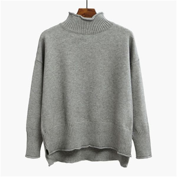 2021 new turtleneck women autumn winter batwing sleeve pull femme hiver outerwear loose o-neck pullover knitted sweater lv9k, Black;gray
2021 new turtleneck women autumn winter batwing sleeve pull femme hiver outerwear loose o-neck pullover knitted sweater lv9k, Black;gray