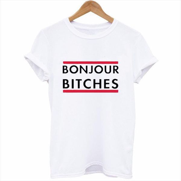 bonjour bitches letter print t shirt women short sleeve o neck loose tshirt 2021 summer women tee shirt camisetas mujer, White
bonjour bitches letter print t shirt women short sleeve o neck loose tshirt 2021 summer women tee shirt camisetas mujer, White