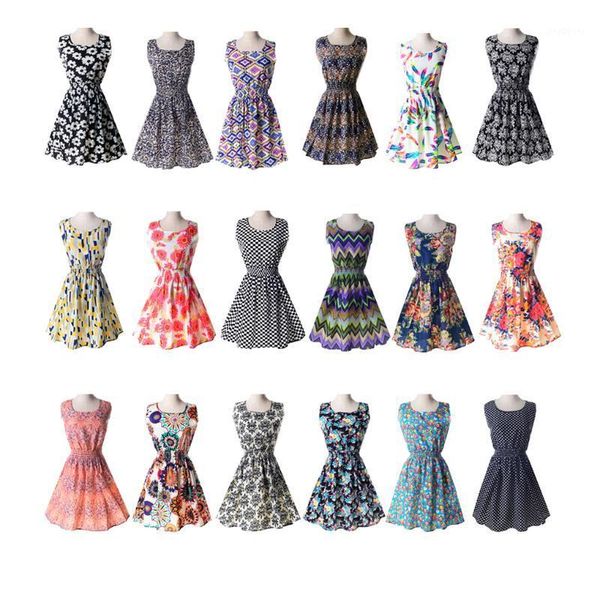 summer autumn print women casual bohemian floral sleeceless vest slim beach chiffon o-neck dress vintage blue1, Black;gray
summer autumn print women casual bohemian floral sleeceless vest slim beach chiffon o-neck dress vintage blue1, Black;gray