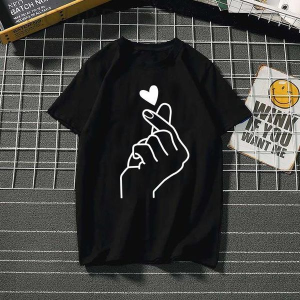 women's t-shirt harajuku love t shirt women heart gesture ulzzang graphic t shirts woman summer femme clothes, White
women's t-shirt harajuku love t shirt women heart gesture ulzzang graphic t shirts woman summer femme clothes, White