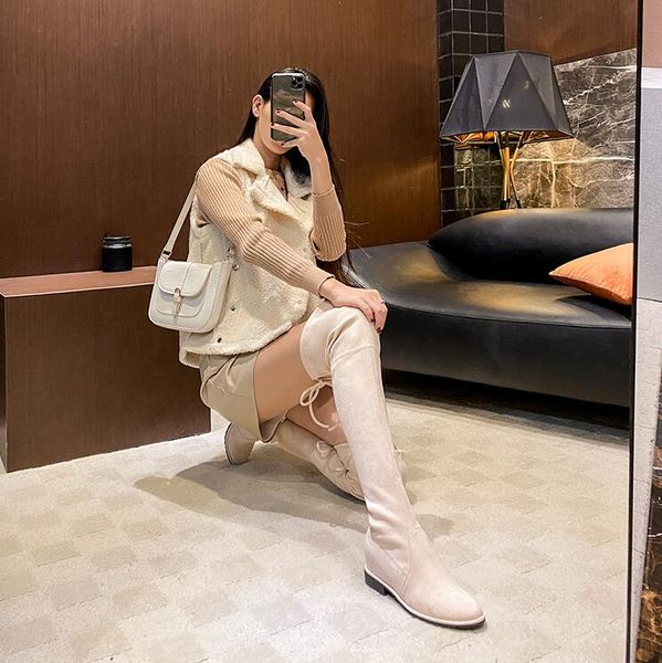 over the knee women boots winter snow booties suede black grey beige brown stretch womens boot keep warm size 34-40 06
over the knee women boots winter snow booties suede black grey beige brown stretch womens boot keep warm size 34-40 06