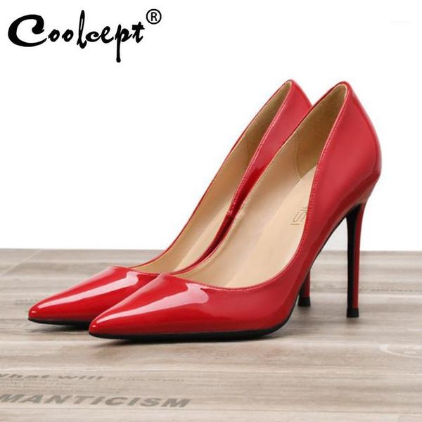 coolcept size 32-43 women fashion pumps pointed toe stiletto heel thin high heels slip on office lady female footwear1, Black
coolcept size 32-43 women fashion pumps pointed toe stiletto heel thin high heels slip on office lady female footwear1, Black