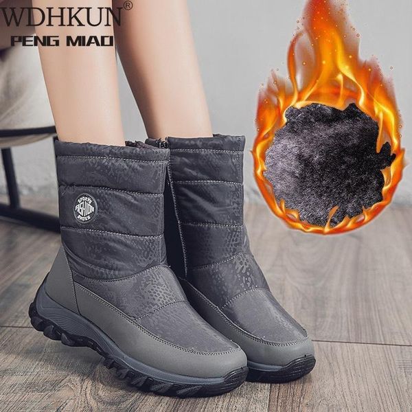 wdhkun women's boots waterproof upper women winter shoes warm plush antiskid new design outdoor boots for women, Black
wdhkun women's boots waterproof upper women winter shoes warm plush antiskid new design outdoor boots for women, Black